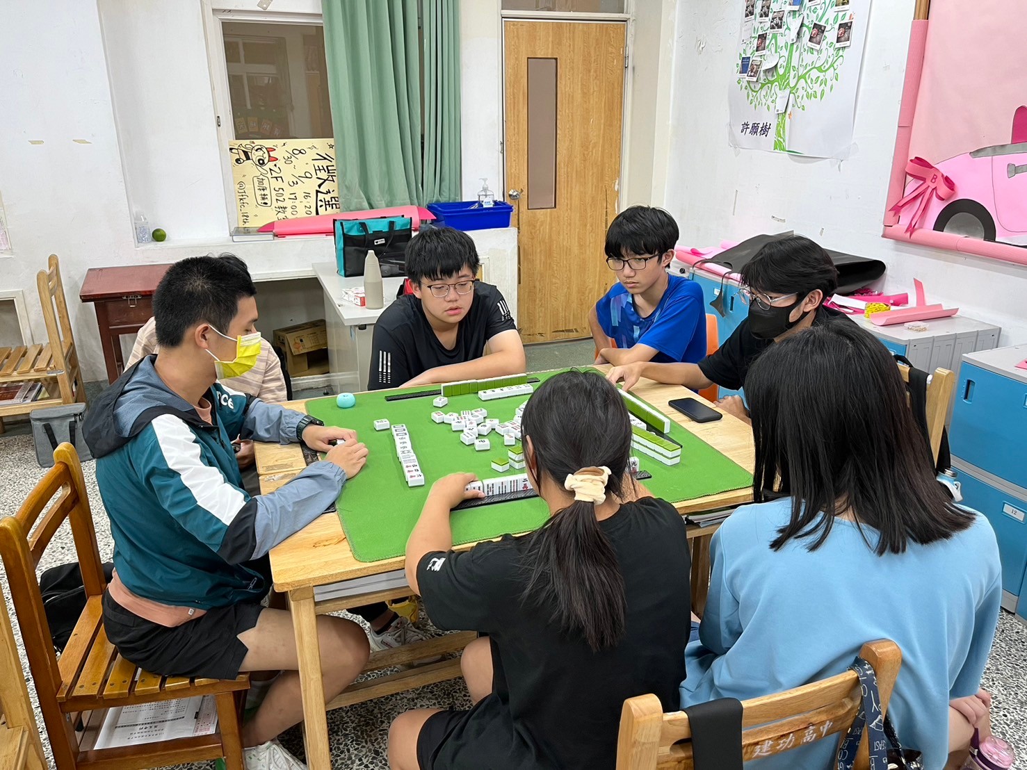 麻將。